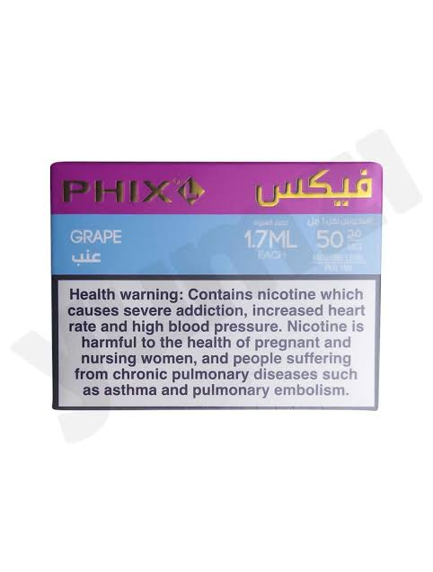 phix pods grape ice